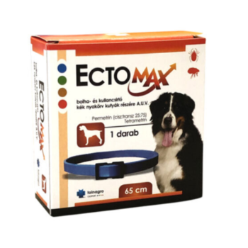 Ectomax bolha és kullancs elleni nyakörv kutyáknak 65cm